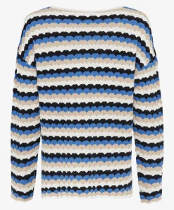 Damen Brax Strickpullover mit Zopfmuster