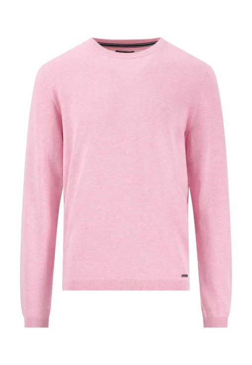 Herren Fynch-Hatton Strickpullover R-Neck Air Cotton