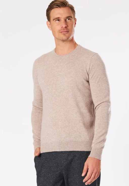 Herren Carnabys Strickpullover R-Neck Cashmere