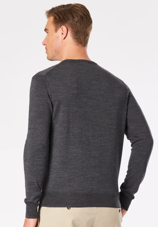 Herren Carnabys Strickpullover R-Neck Merino