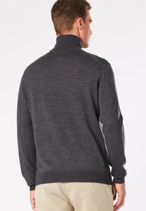 Herren Carnabys Strickpullover Rollkragen Merino