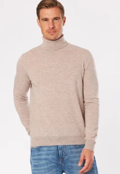 Herren Carnabys Strickpullover Rollkragen Cashmere