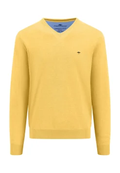 Herren Fynch-Hatton Strickpullover V-Neck Superfine