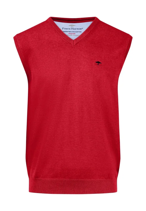 Herren Fynch-Hatton Strickpullunder V-Neck Superfine