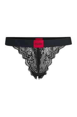 Damen Hugo Red String aus Spitze