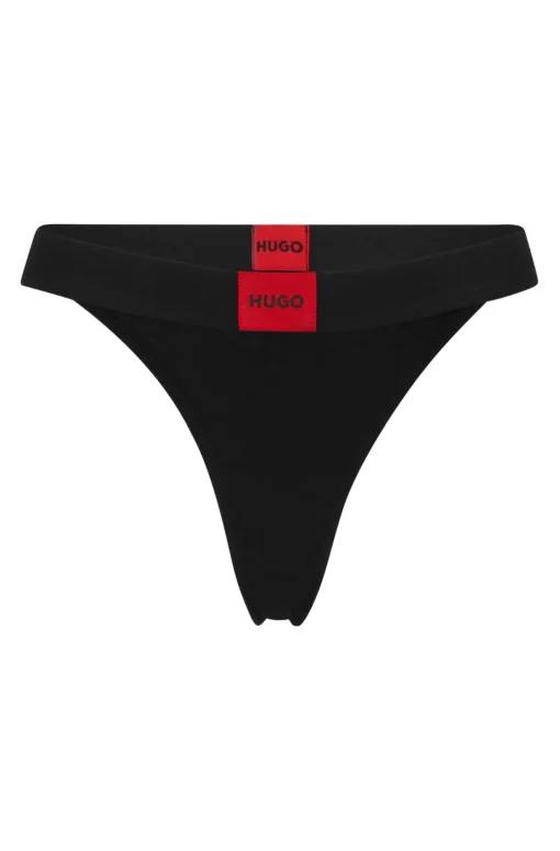 Damen Hugo Red String mit rotem Logo