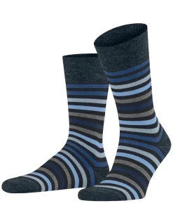 Herren Falke Strümpfe Tinted Stripe SO