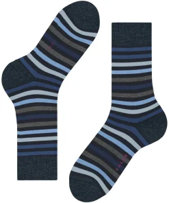 Herren Falke Strümpfe Tinted Stripe SO