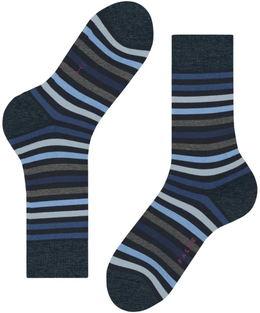 Herren Falke Strümpfe Tinted Stripe SO