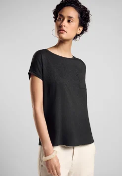 Damen Street One Struktumix-T-Shirt