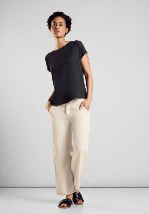 Damen Street One Struktumix-T-Shirt
