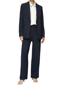 Damen s.Oliver BLACK LABEL Strukturierte Hemdbluse aus Viskosemix mit dekorativen Details