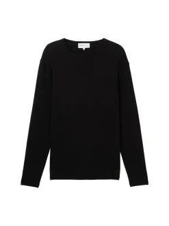 Herren Tom Tailor Denim Strukturierter Pullover