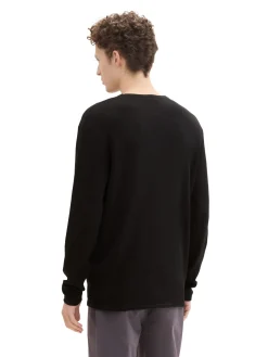 Herren Tom Tailor Denim Strukturierter Pullover
