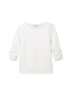 Damen Tom Tailor Denim Strukturiertes Sweatshirt