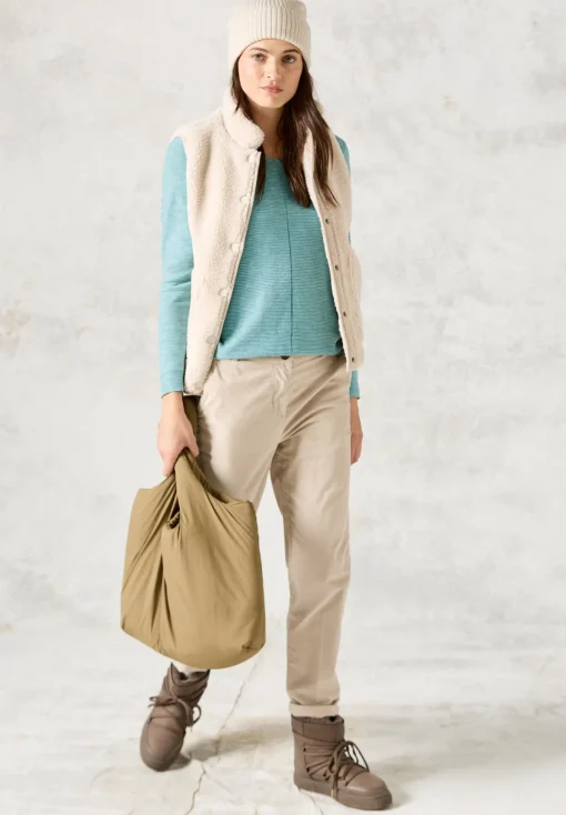 Damen Cecil Strukturmix-Pullover