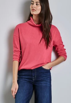 Damen Street One Strukturshirt
