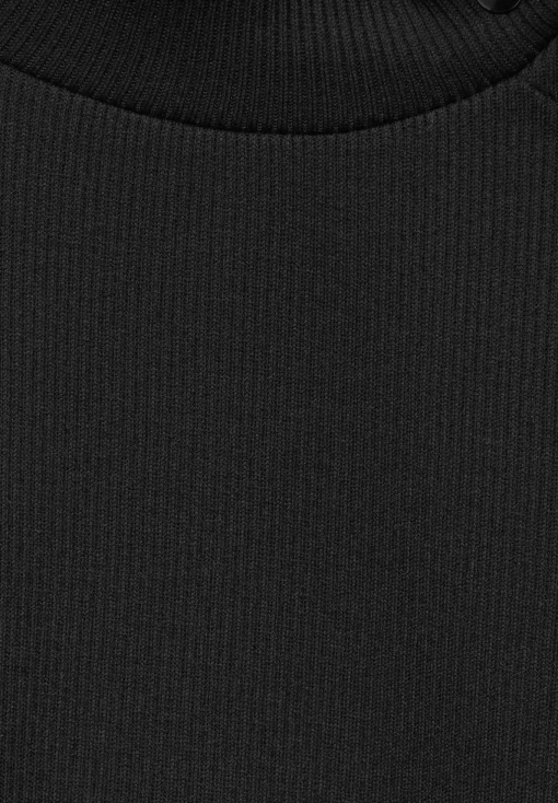 Damen Street One Strukturshirt mit Knöpfen