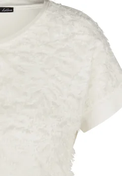 Damen Lecomte Stylisches T-Shirt mit Textur
