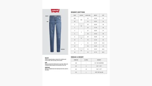 Damen Levi's Säulenrock