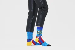 Damen Happy Socks Super Dad Sock