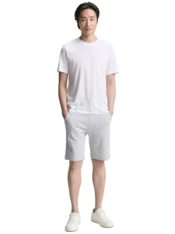 Herren Tom Tailor Sweat Shorts mit detailliertem Kordelzug