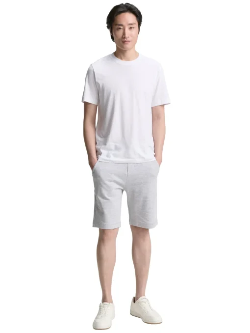 Herren Tom Tailor Sweat Shorts mit detailliertem Kordelzug