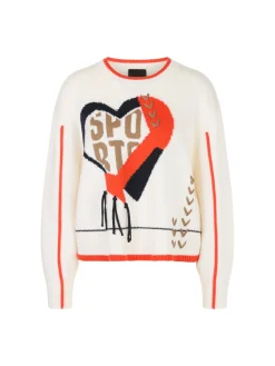 Damen Marc Cain Sweater aus reiner Wolle