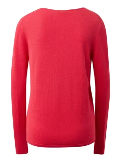 Damen Tom Tailor Sweater mit V-Ausschnitt