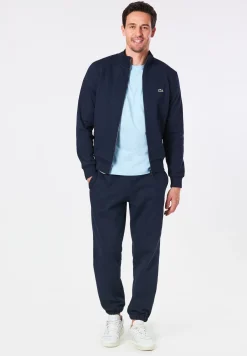 Herren Lacoste Sweatjacke aus aufgerautem Fleece