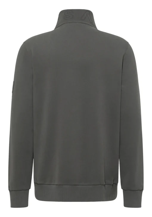 Herren Elbsand Sweatjacke Stehkragen Borge