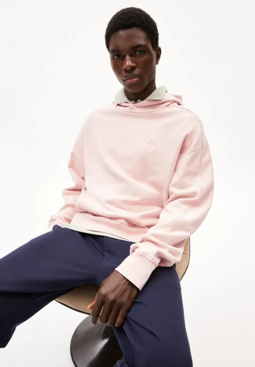 Herren armedangels Sweatshirt aus Bio-Baumwolle EMAAL HOODIE GMT DYE