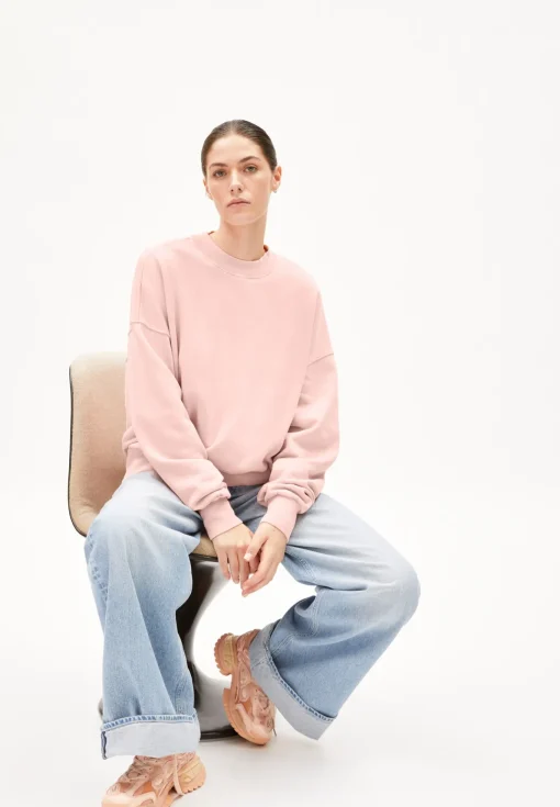 Damen armedangels Sweatshirt aus Bio-Baumwolle ALIZAA GMT DYE