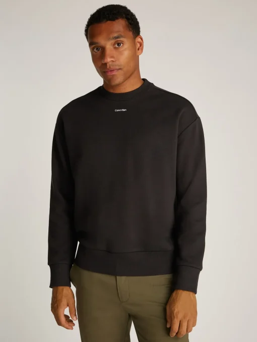 Herren Calvin Klein Sweatshirt aus Modal und Fleece