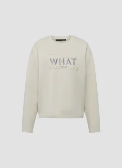 Damen Lecomte Sweatshirt 3D-Schriftzug