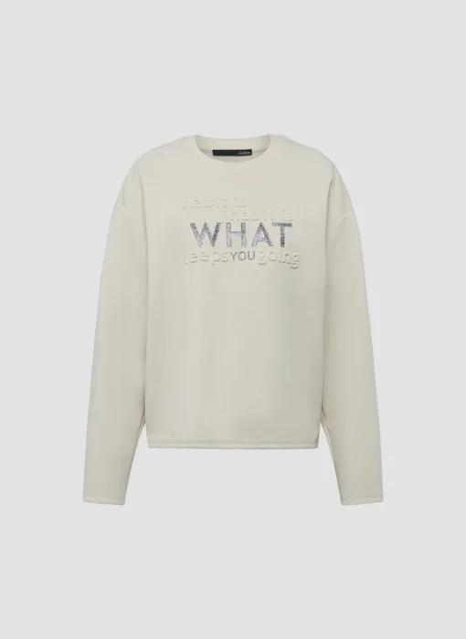 Damen Lecomte Sweatshirt 3D-Schriftzug