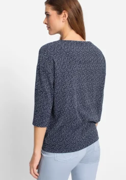 Damen Olsen Sweatshirt in melierter Optik