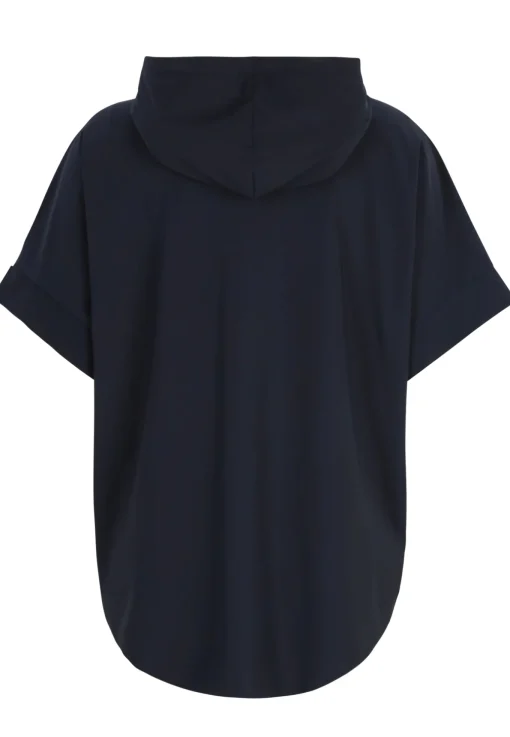 Damen Doris Streich Sweatshirt mit Kapuze und dekorativem Reißverschlussanhänger