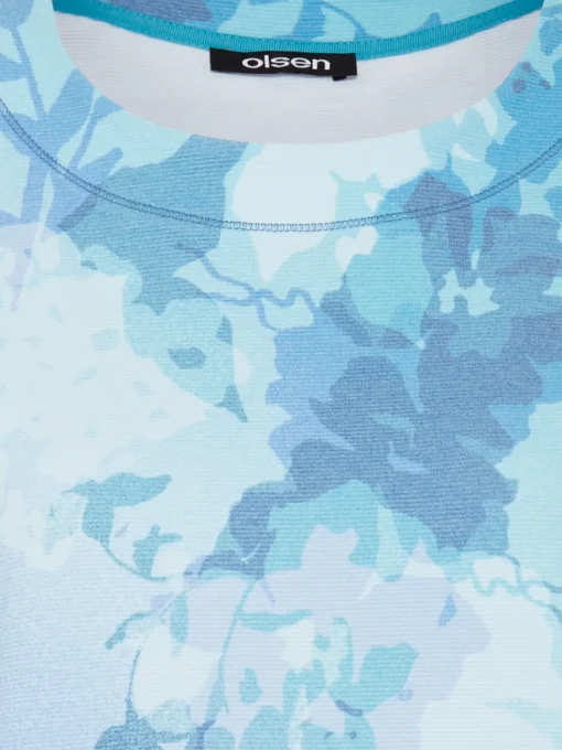Damen Olsen Sweatshirt mit Panneaux-Print