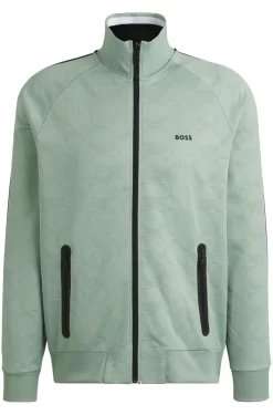 Herren Boss Green Sweatshirt mit Reißverschluss