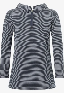Damen More & More Sweatshirt mit Ringelstreifen