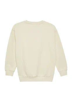 Kinder s.Oliver Sweatshirt mit Rippbündchen und Logo-Patch