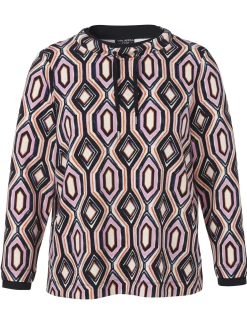 Damen Via Appia Due Sweatshirt mit Stehkragen