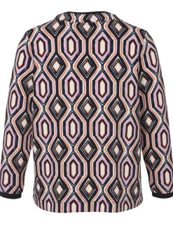 Damen Via Appia Due Sweatshirt mit Stehkragen