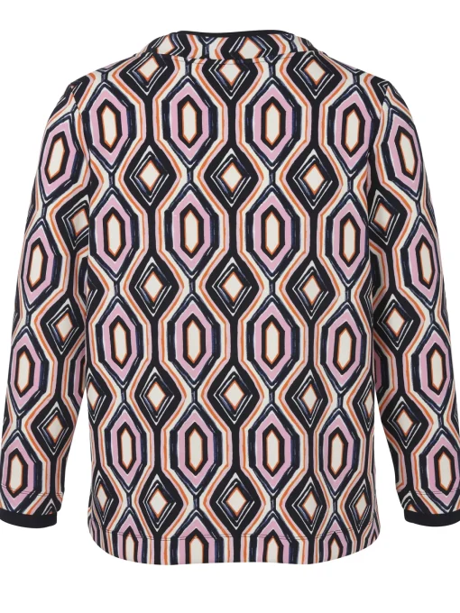 Damen Via Appia Due Sweatshirt mit Stehkragen
