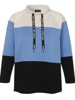 Damen Via Appia Due Sweatshirt mit Stehkragen