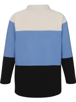 Damen Via Appia Due Sweatshirt mit Stehkragen