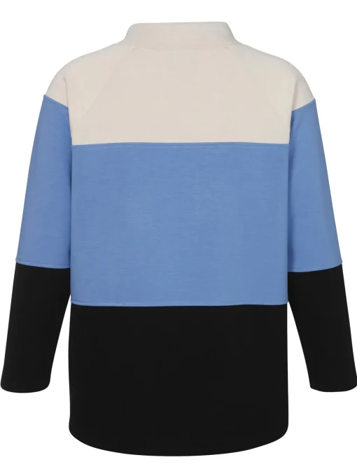 Damen Via Appia Due Sweatshirt mit Stehkragen