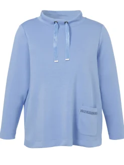 Damen Via Appia Due Sweatshirt Stehkragen