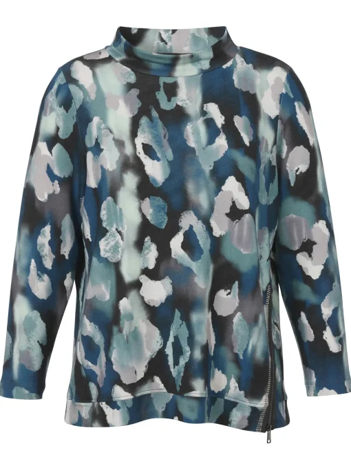 Damen Via Appia Due Sweatshirt Stehkragen